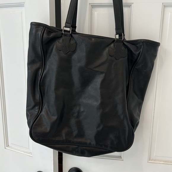 Chrome Hearts large Black Leather travel tote - Picture 11 of 12